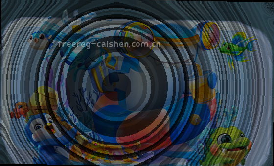 漂浮的立方体在晨光下轻盈转动